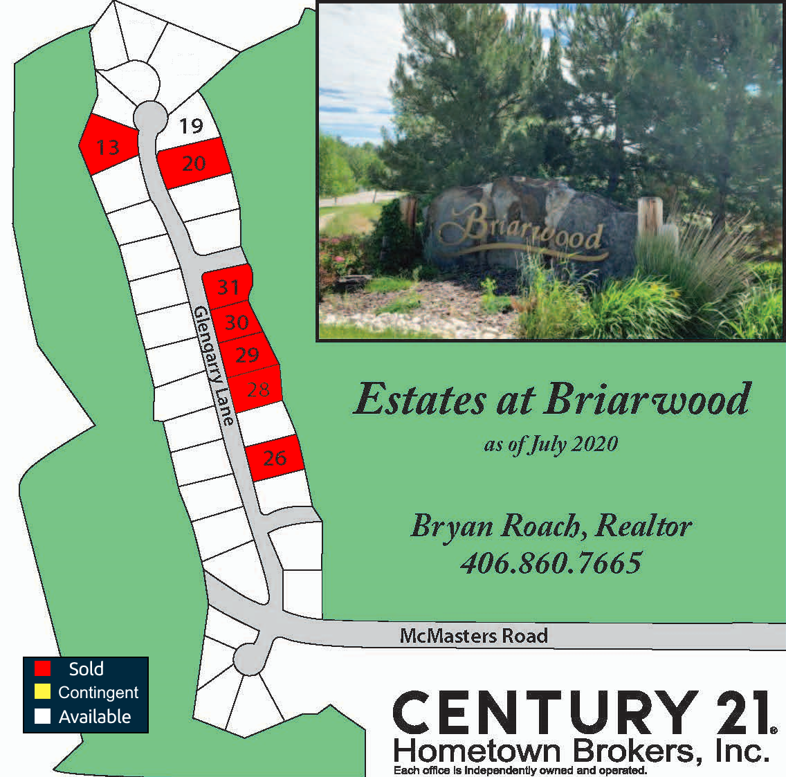 Estates at Briarwood Map