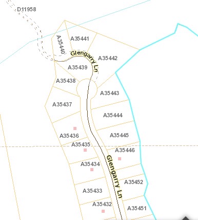 Estates at Briarwood Tax Map